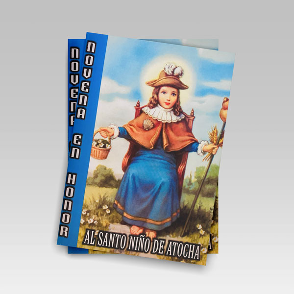 NOVENA EN HONOR AL SANTO NIÑO DE ATOCHA (GRANDE) <br> (x12)