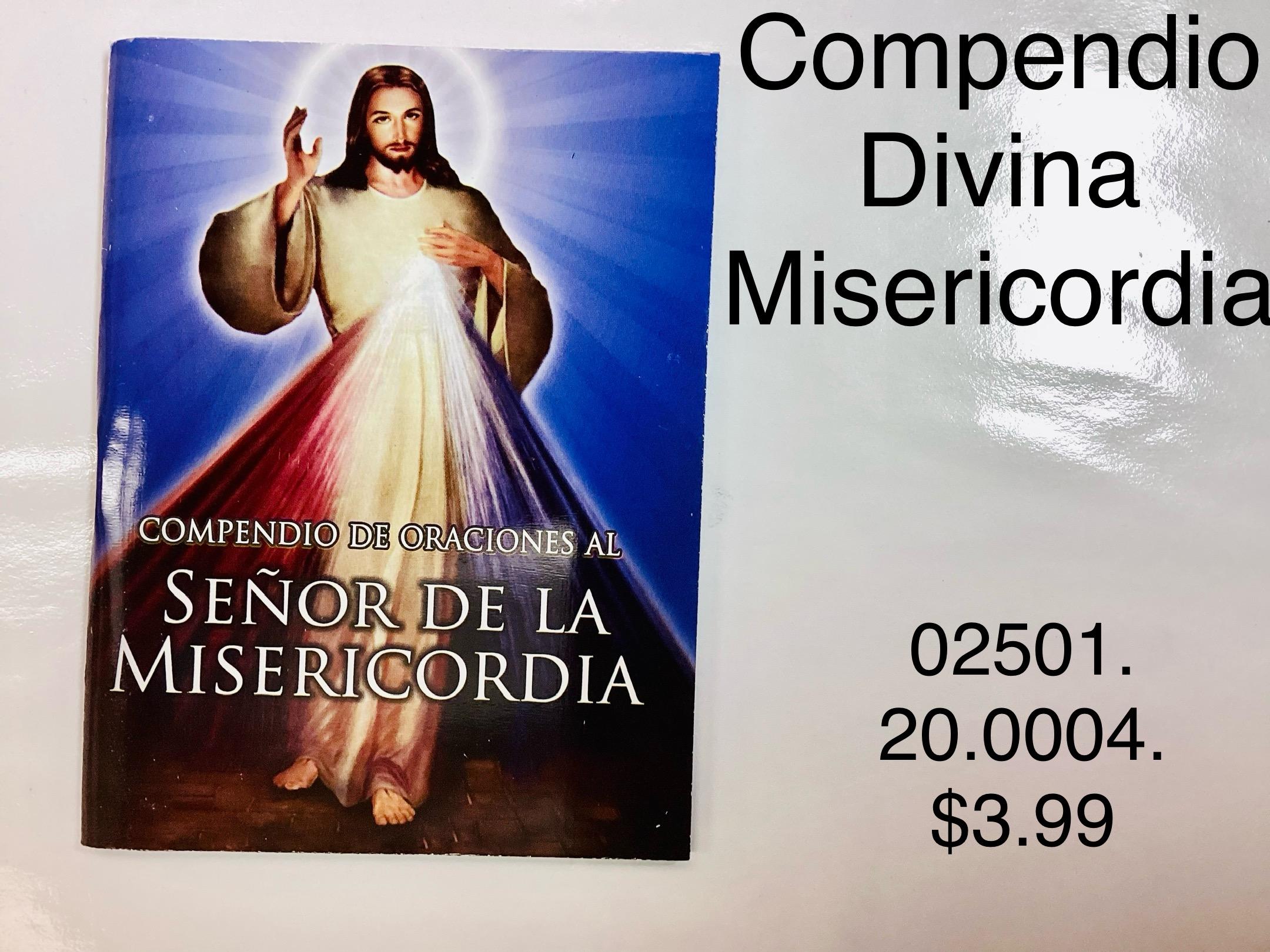 COMPENDIO DE ORACIONES AL SEÑOR DE LA DIVINA MISERICORDIA <br> (x12)