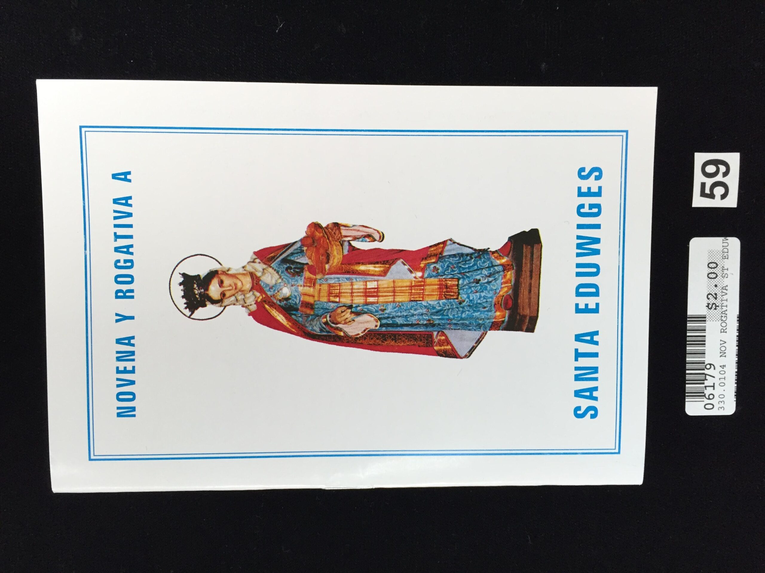 NOVENA Y ROGATIVA A SANTA EDUWIGES <br> (x12)