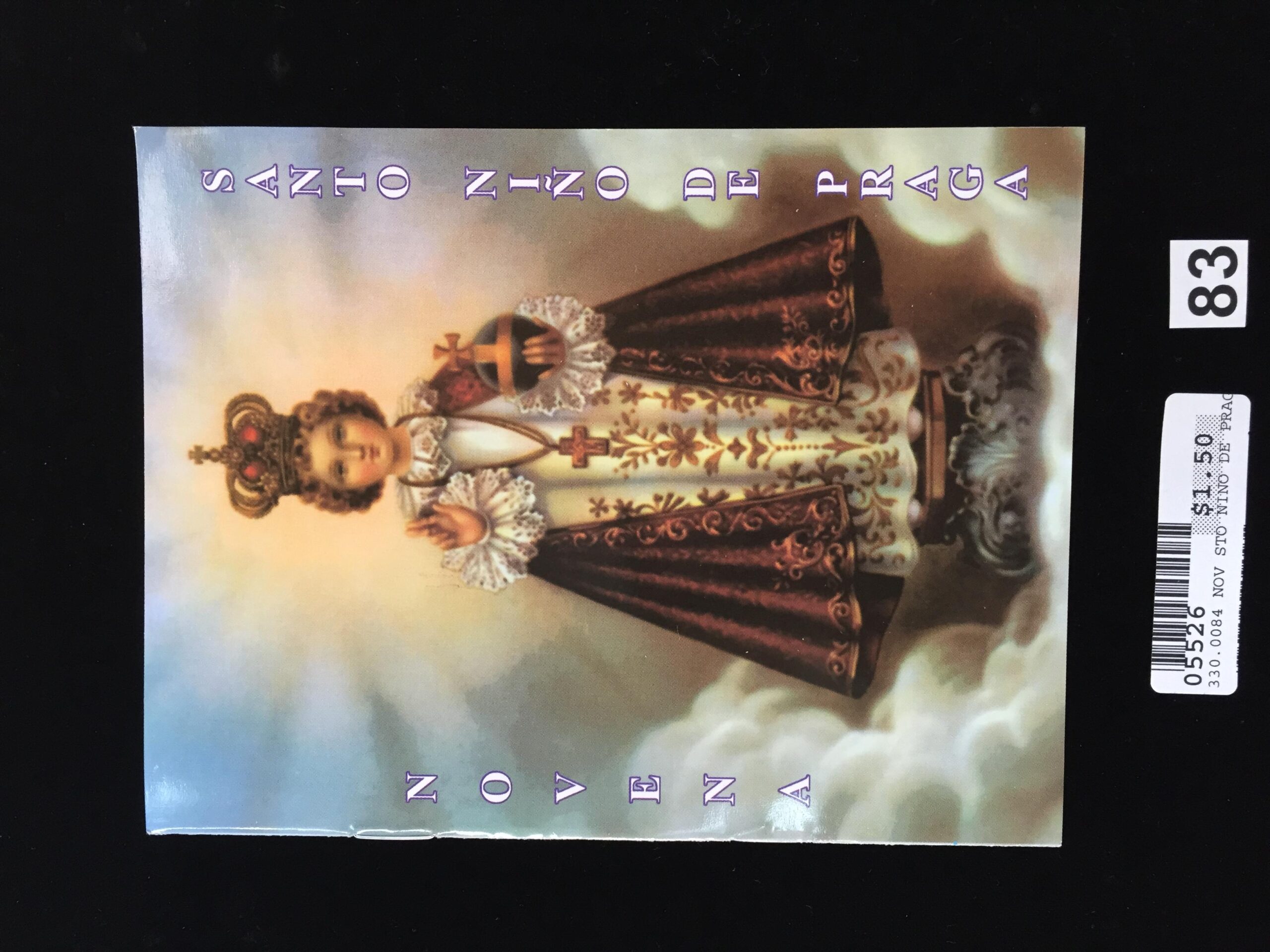 NOVENA SANTO NIÑO DE PRAGA (GRANDE) <br> (x12)
