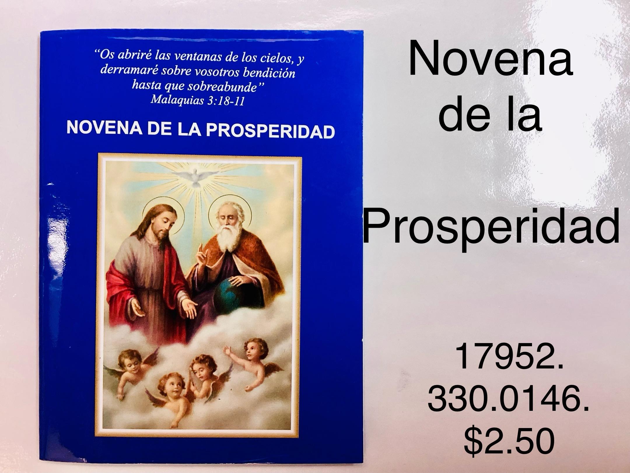 NOVENA DE LA PROSPERIDAD <br> (x12)
