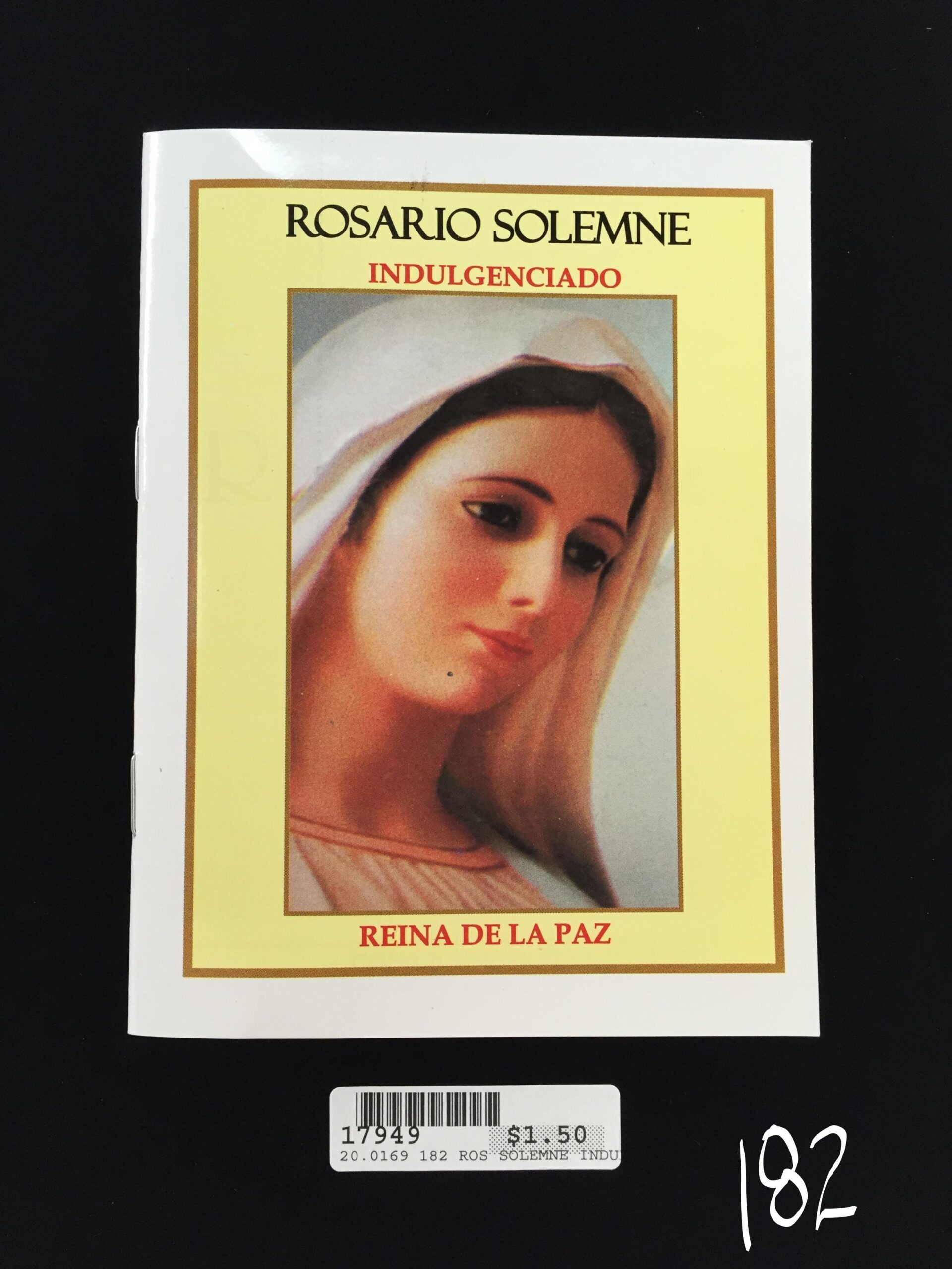 ROSARIO SOLEMNE INDULGENCIADO <br> (x12)