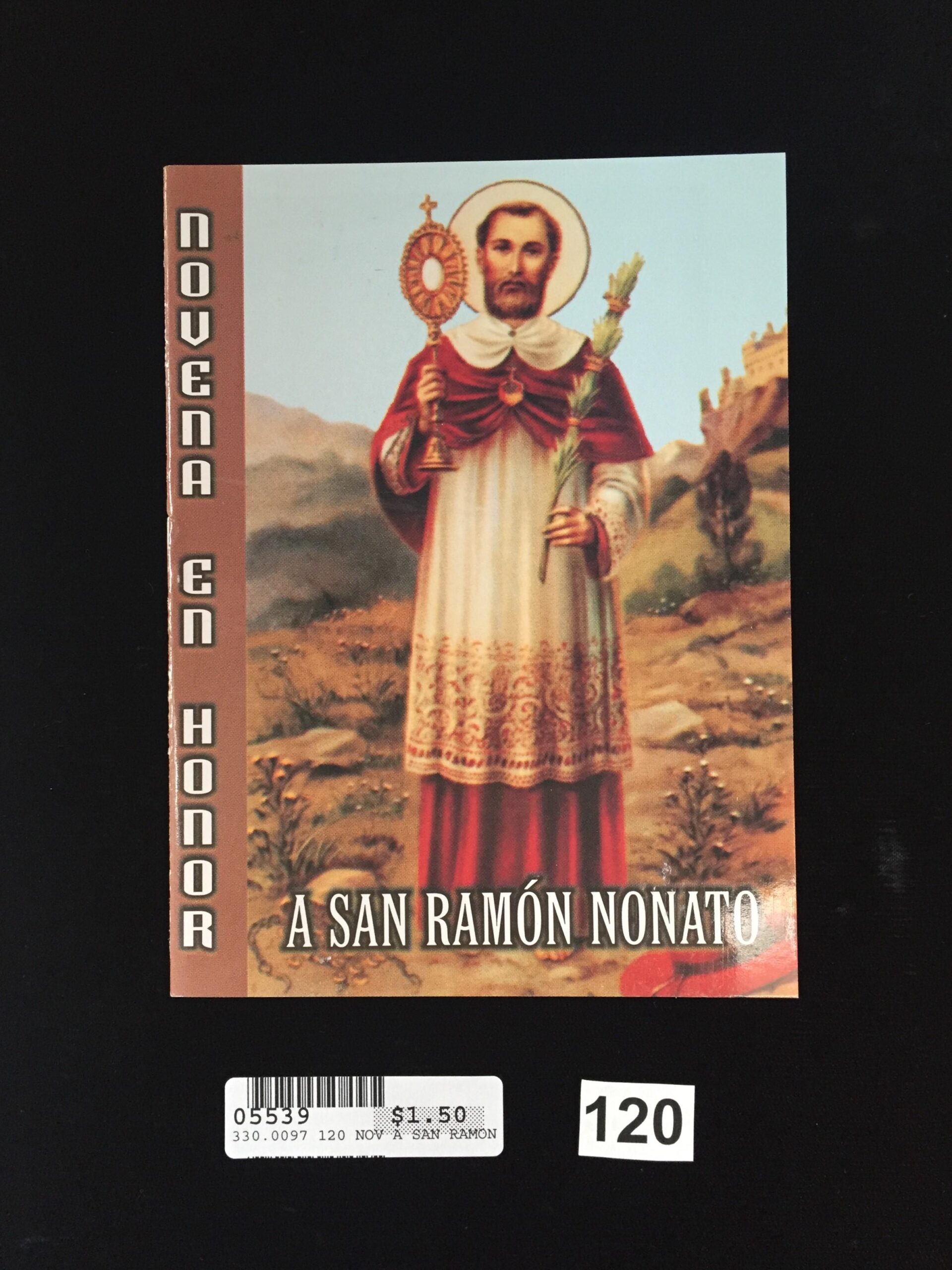NOVENA EN HONOR A SAN RAMÓN NONATO (GRANDE) <br> (x12)