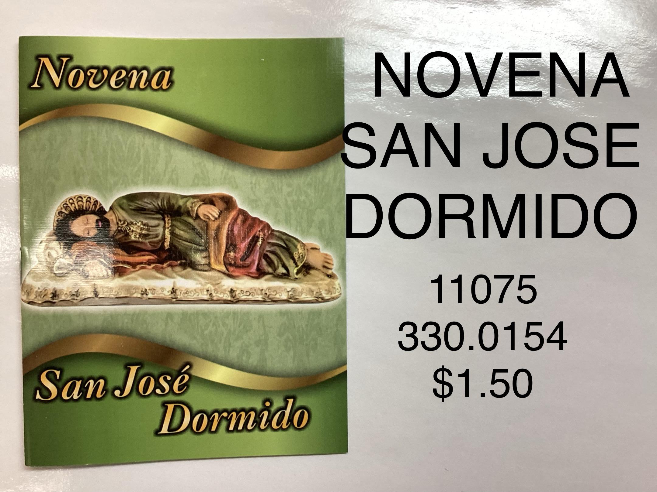 NOVENA SAN JOSÉ DORMIDO <br> (x12)