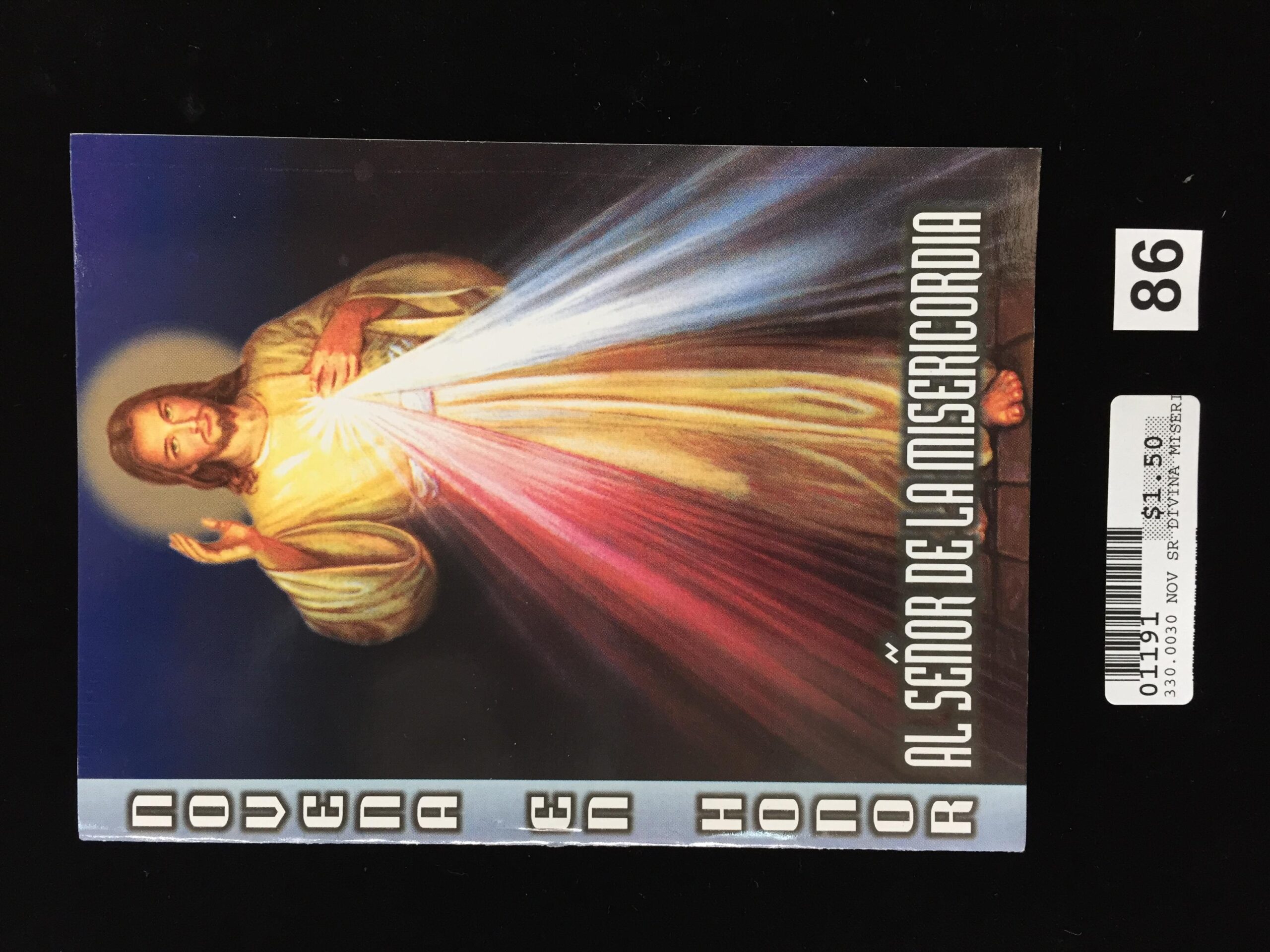 NOVENA EN HONOR AL SEÑOR DE LA DIVINA MISERICORDIA (GRANDE)	<br> (x12)