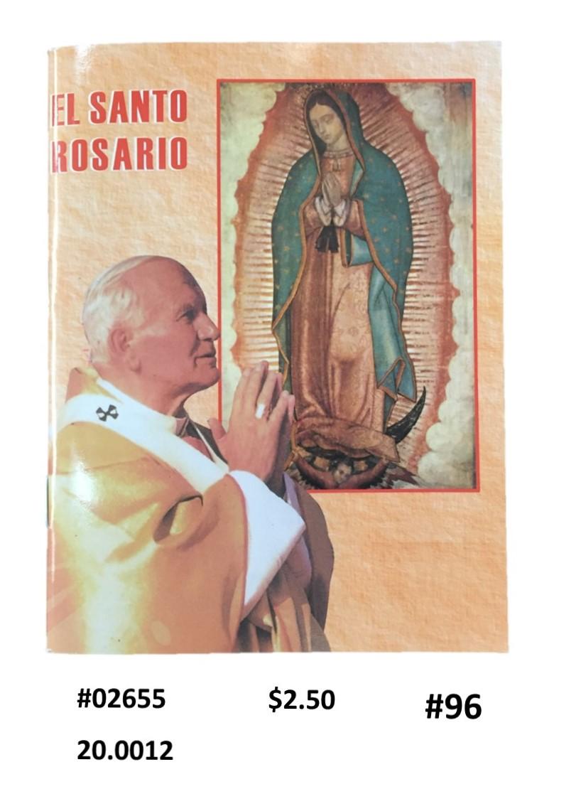 EL SANTO ROSARIO - PASTA PAPA	<br> (x12)