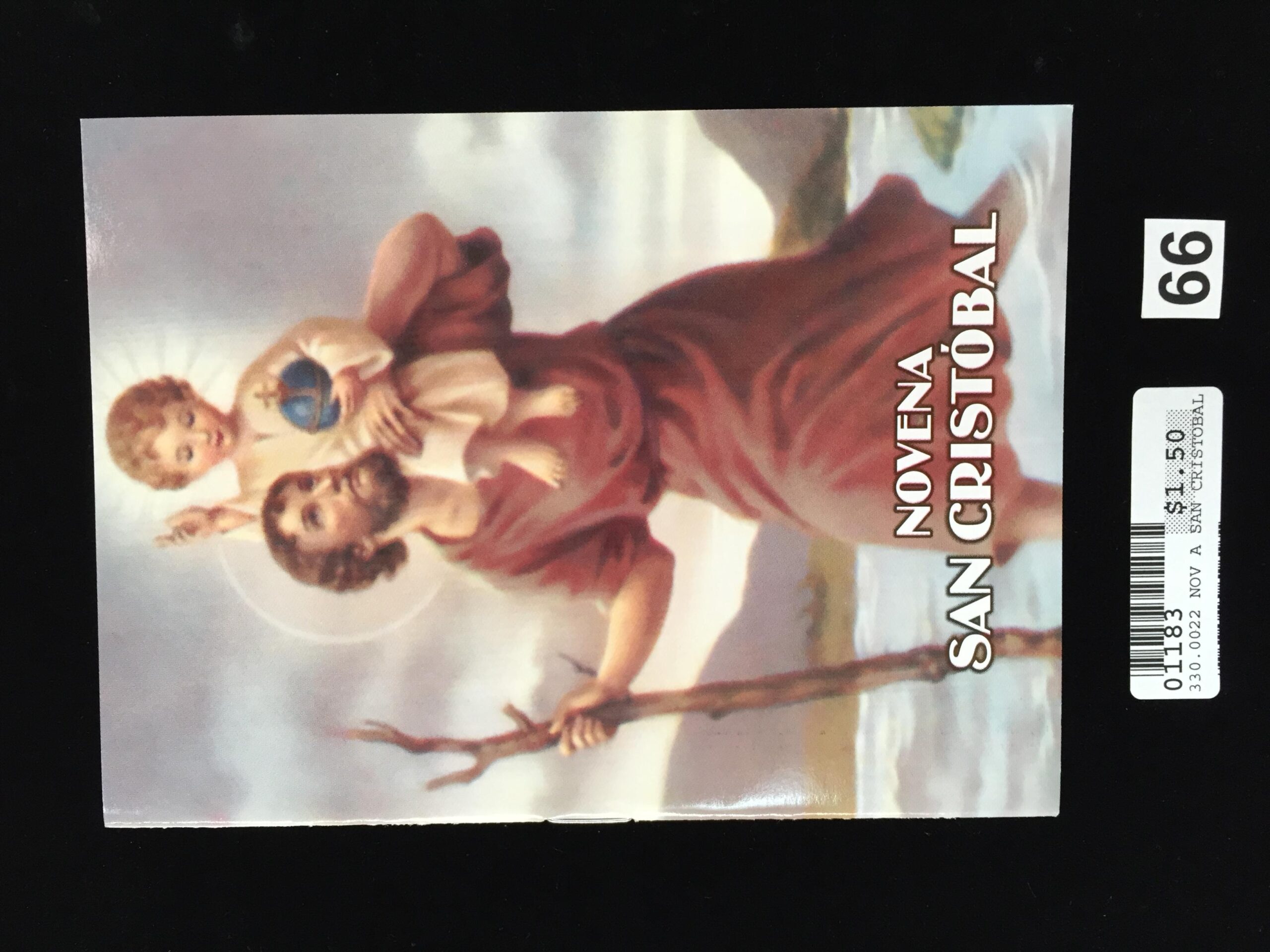 NOVENA SAN CRISTÓBAL (GRANDE) <br> (x12)