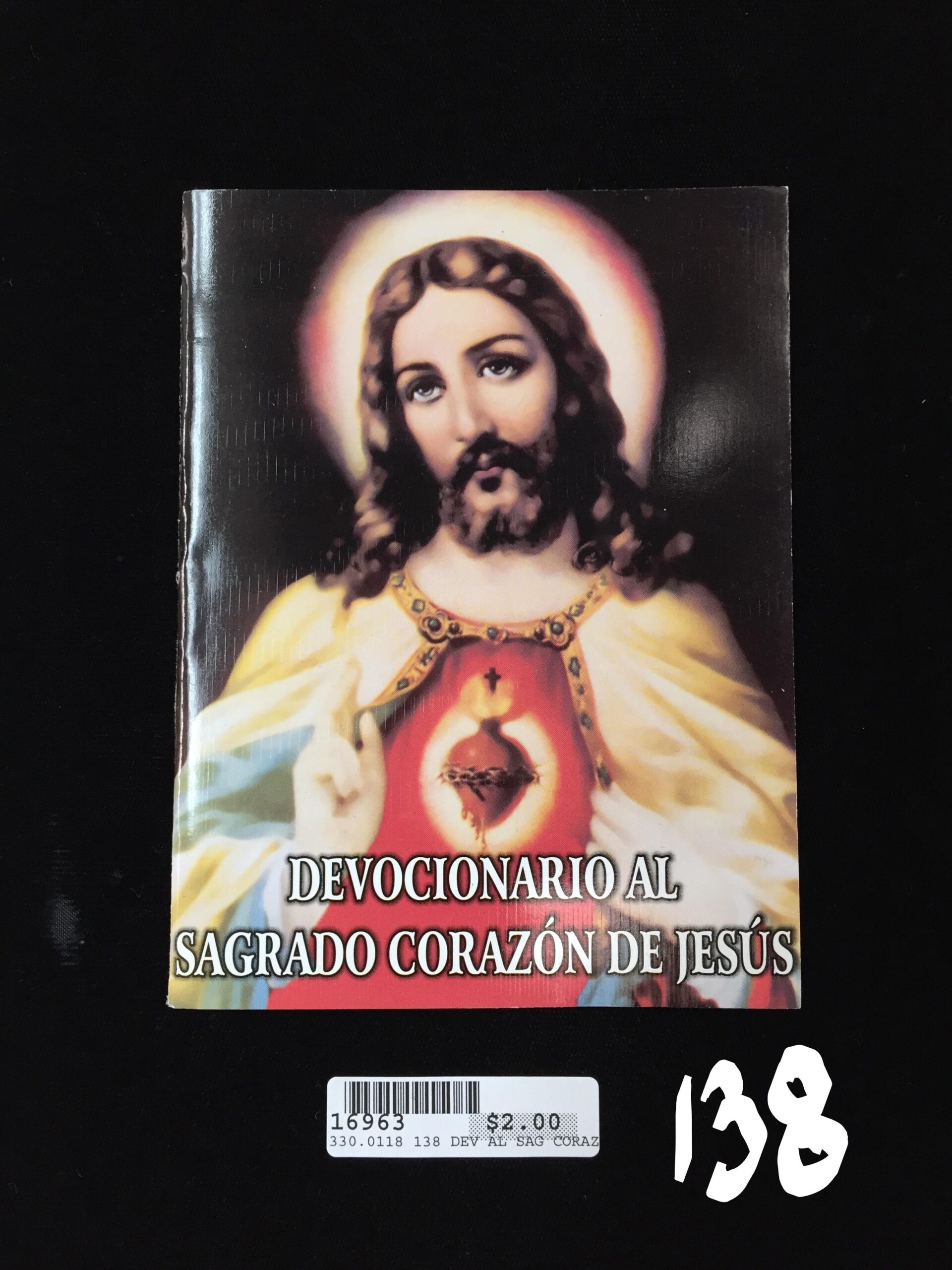DEVOCIONARIO AL SAGRADO CORAZÓN DE JESÚS <br> (x12)