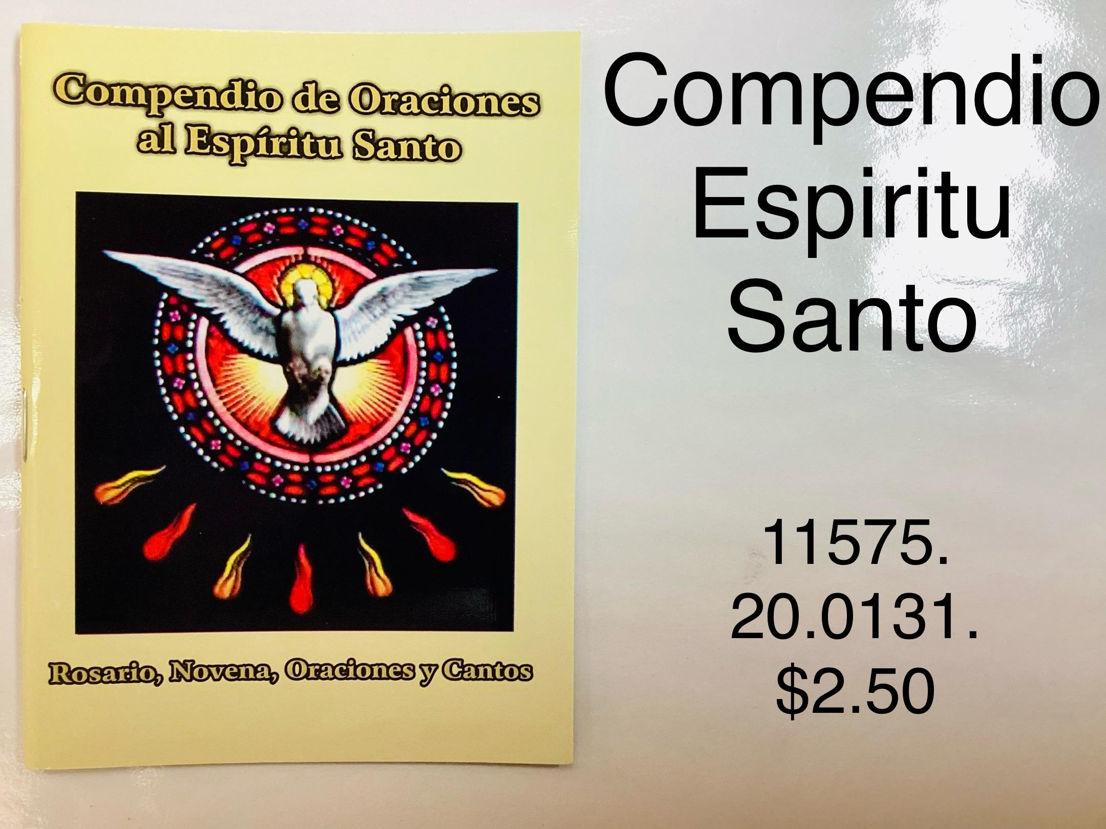COMPENDIO DE ORACIONES AL ESPÍRITU SANTO <br> (x12)