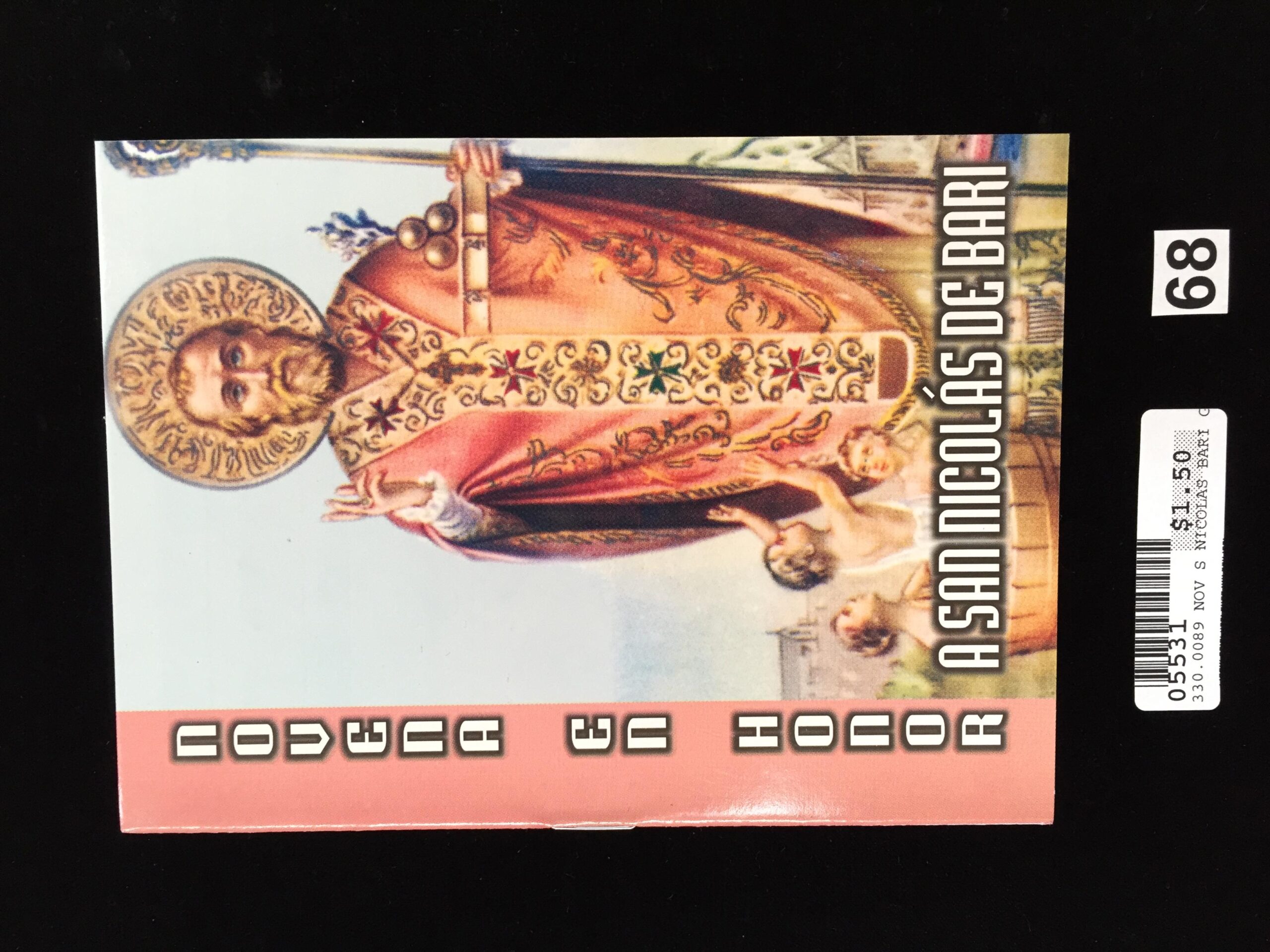 NOVENA EN HONOR A SAN NICOLÁS BARI (GRANDE) <br> (x12)