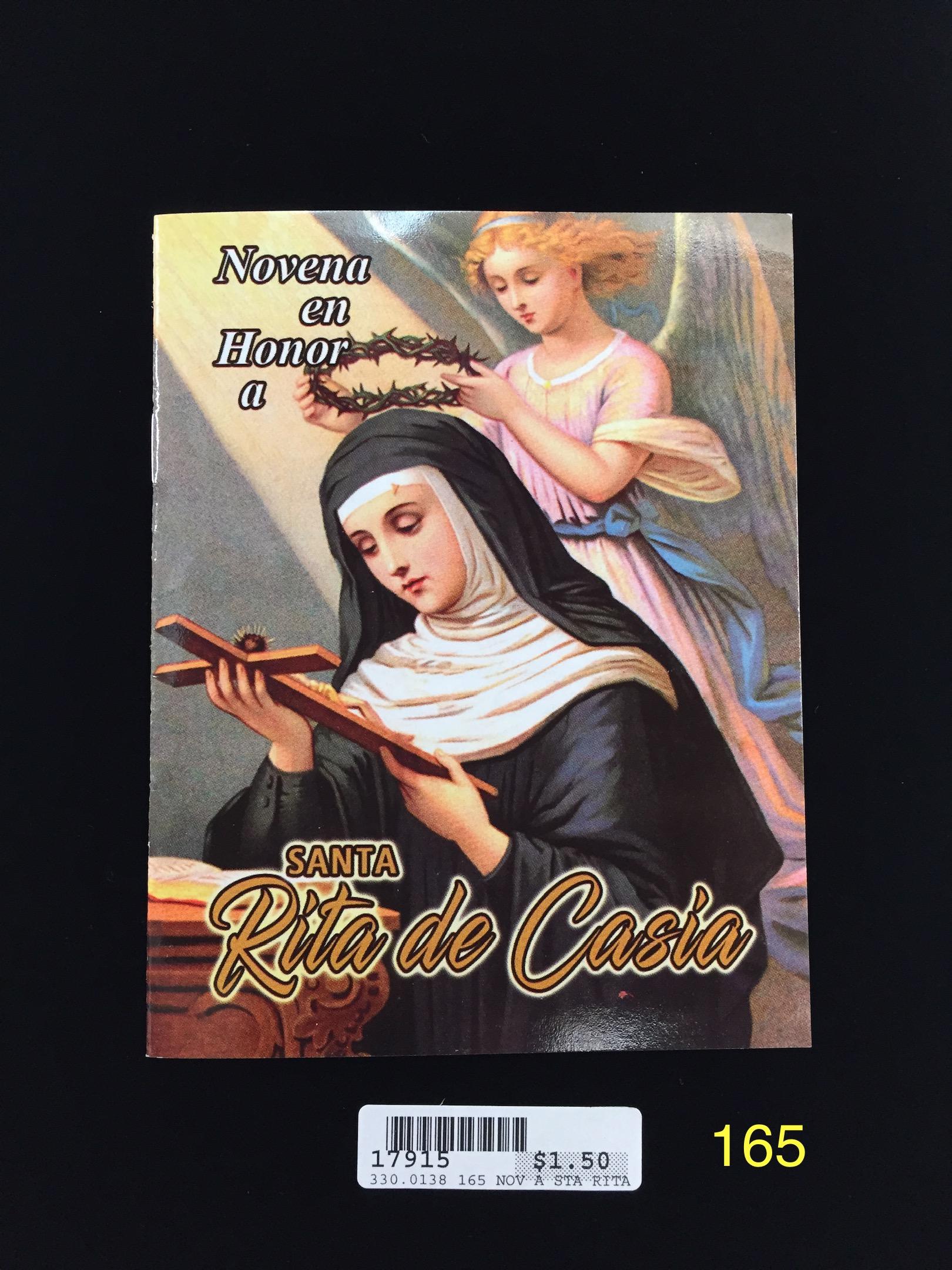 NOVENA EN HONOR A SANTA RITA DE CASIA <br> (x12)
