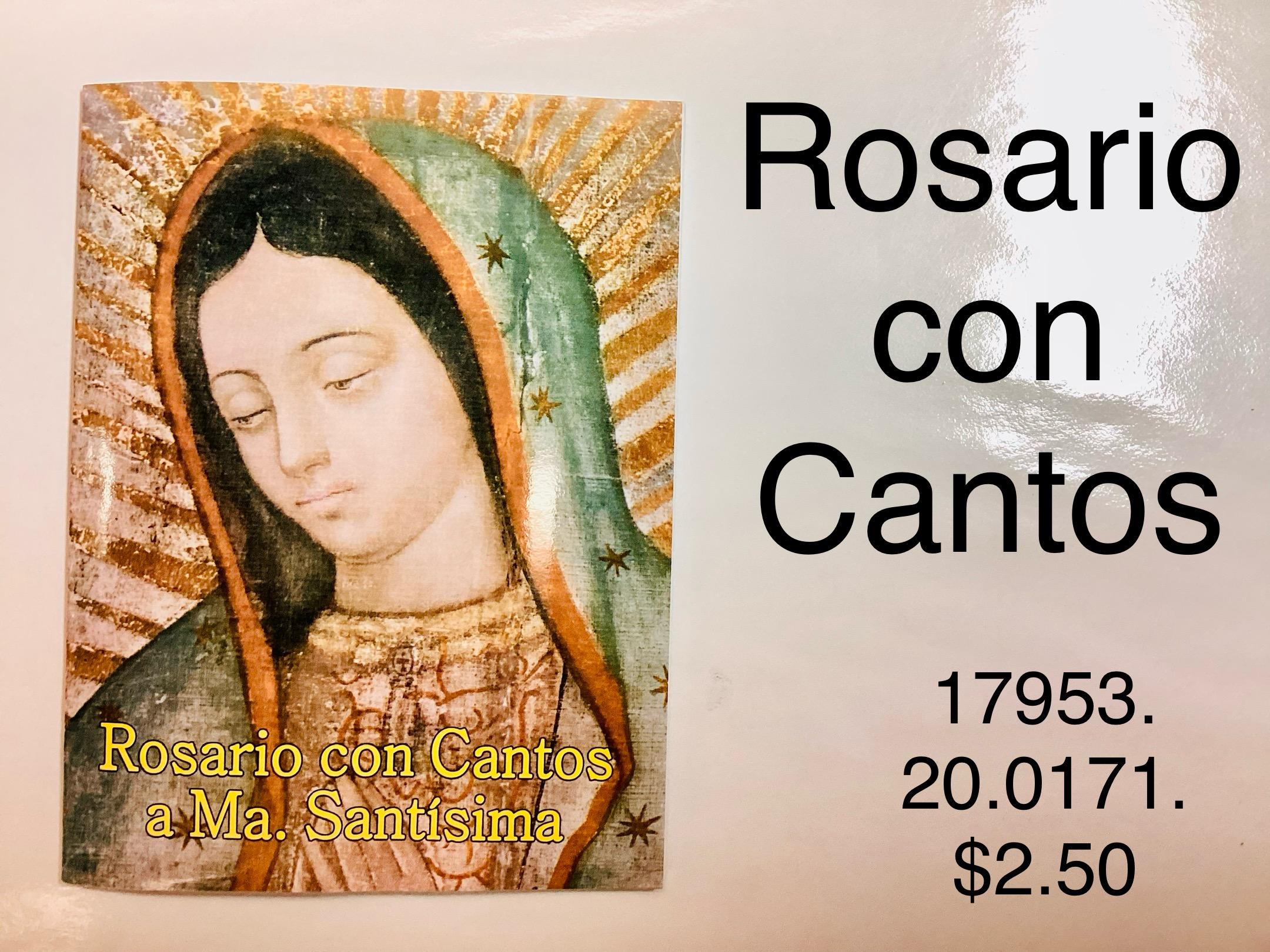 ROSARIO CON CANTOS A MARÍA SANTÍSIMA <br> (x12)